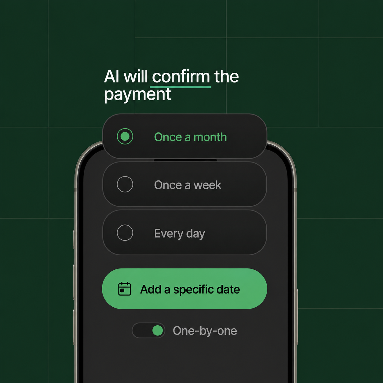 You decide what AI can do